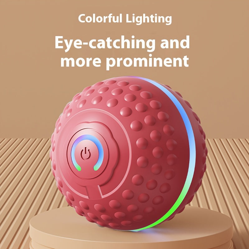 Automatic Bouncing Ball Dog Toy – USB Rechargeable Interactive Play Ball