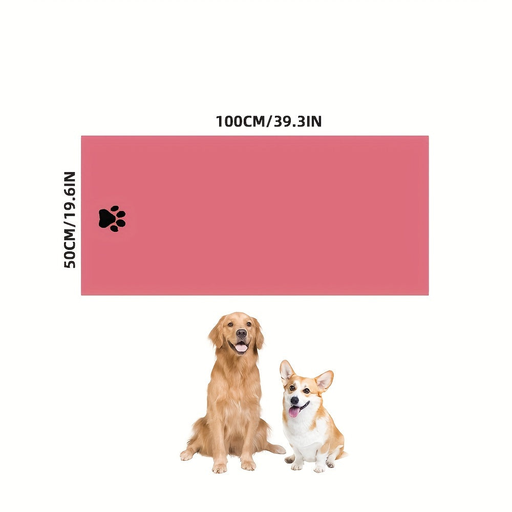 Ultra-Absorbent Microfiber Dog Towel – Quick-Dry Grooming Cloth