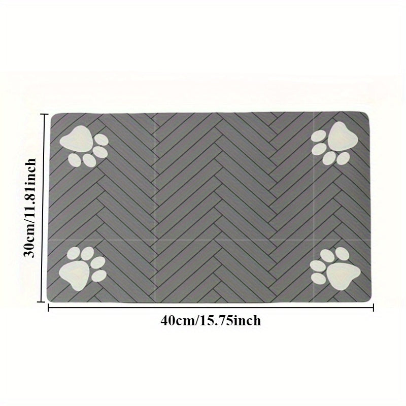 Fast-Drying Diatomaceous Pet Feeding Mat – Absorbent & Splash-Proof