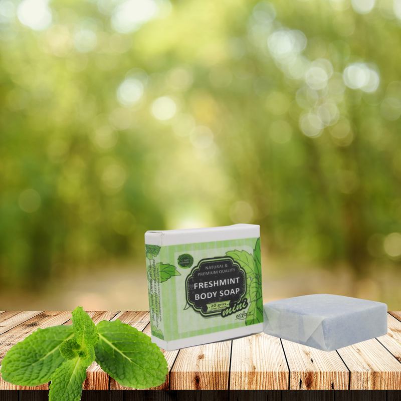RIMURIMU Handmade Fresh Mint Classic Soap MINI - COMBO 10 for $12 only