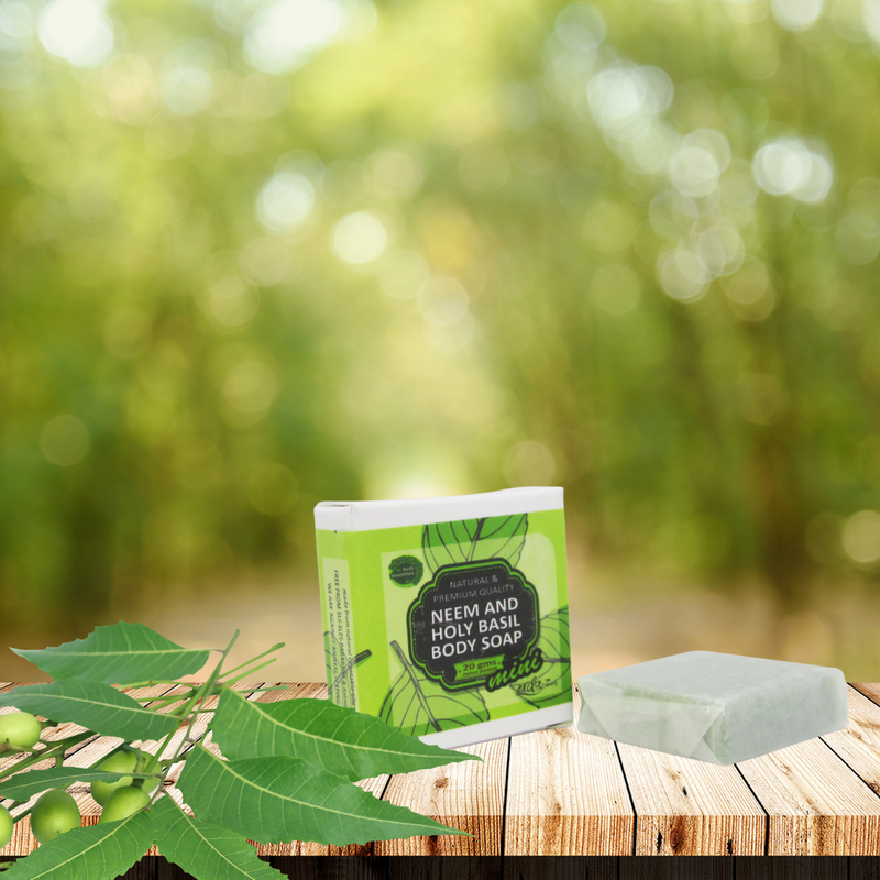 RIMURIMU Herbal Neem & Holy Basil Classic Soap MINI - COMBO 10 for $12 only