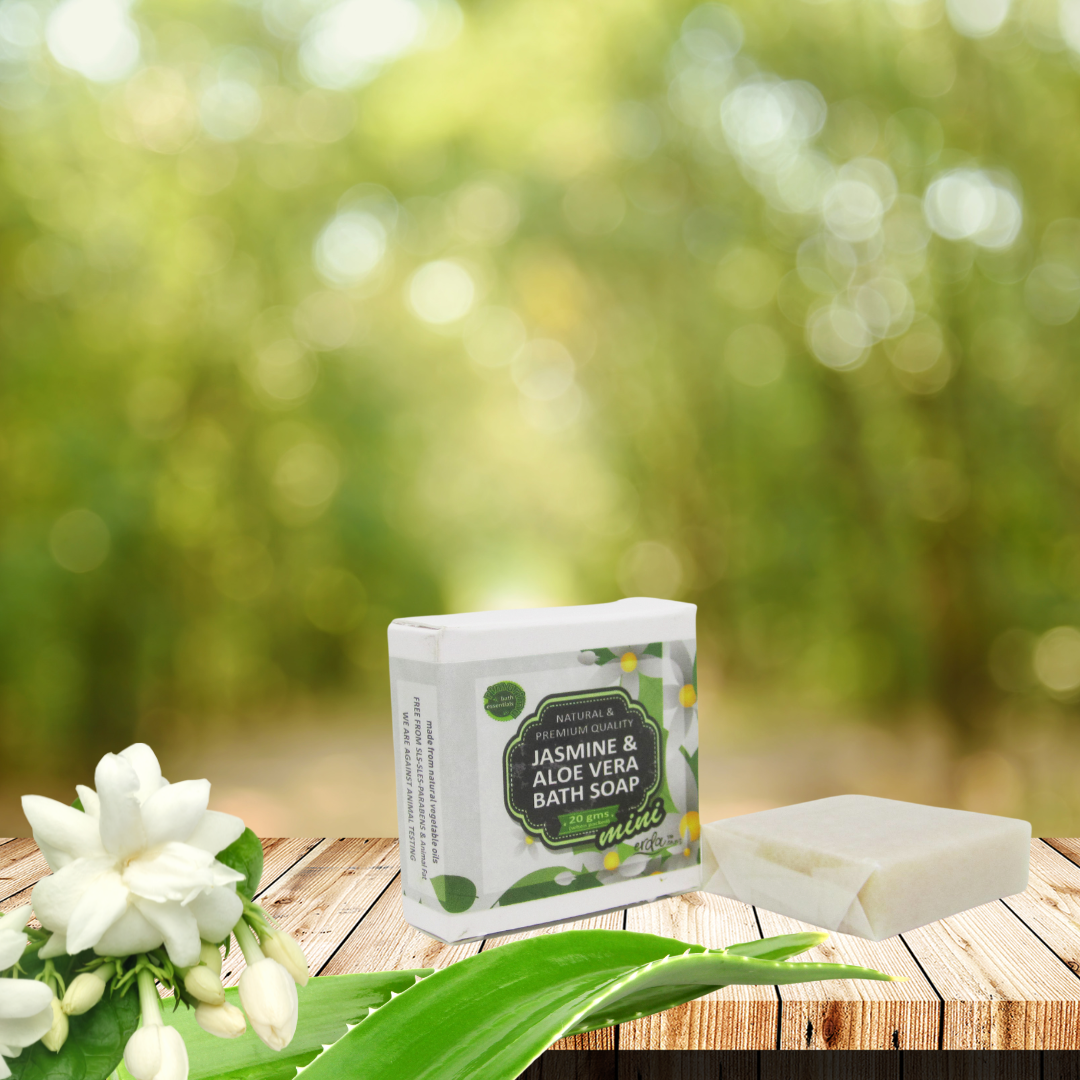 RIMURIMU Jasmine & Aloe Vera Classic Soap MINI - COMBO 10 for $12 only