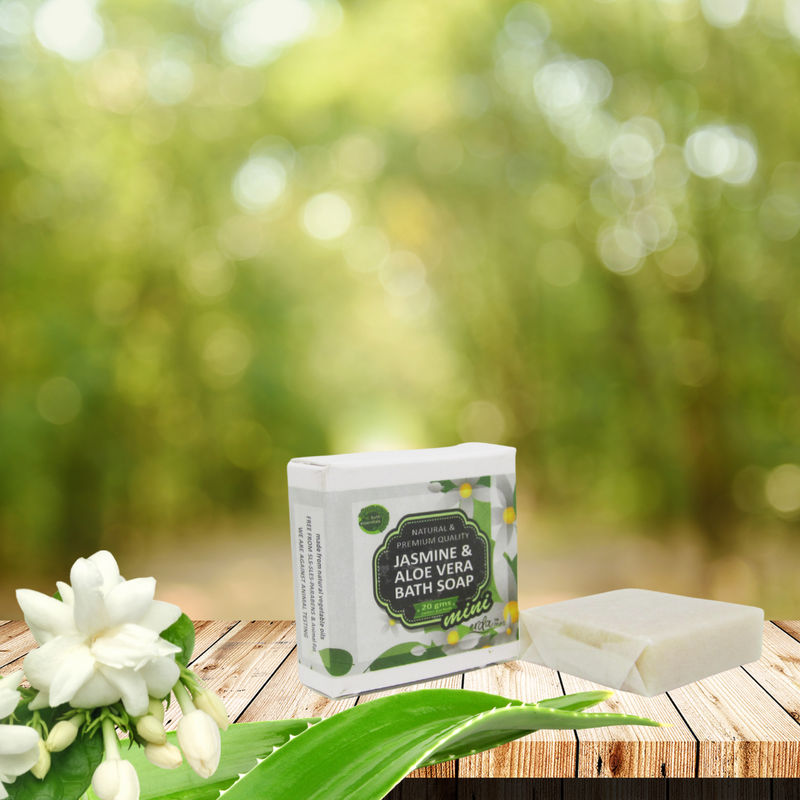 RIMURIMU Jasmine & Aloe Vera Classic Soap MINI - COMBO 10 for $12 only