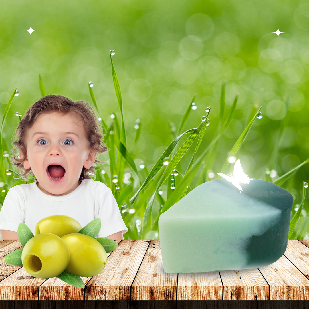RIMURIMU Handmade Kids Dew Drops Natural Soap