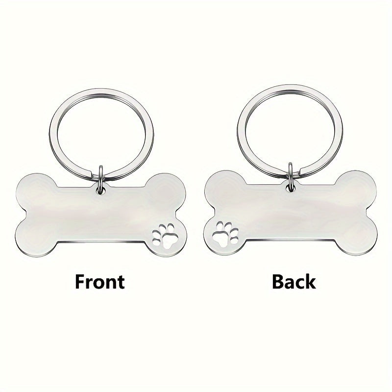 Customized Pet Tag – Golden / Silvery (C3)