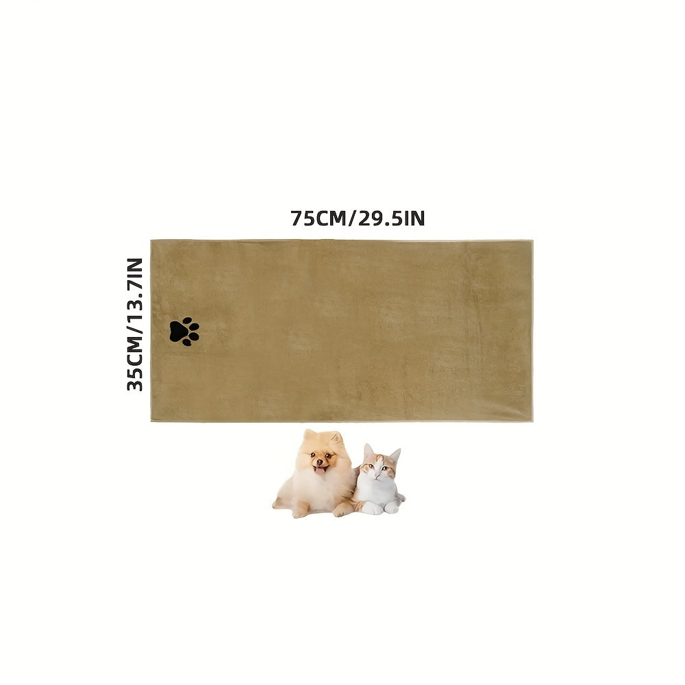 Ultra-Absorbent Microfiber Dog Towel – Quick-Dry Grooming Cloth