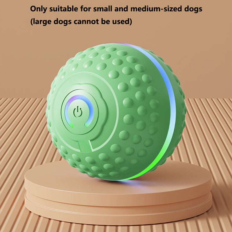 Automatic Bouncing Ball Dog Toy – USB Rechargeable Interactive Play Ball