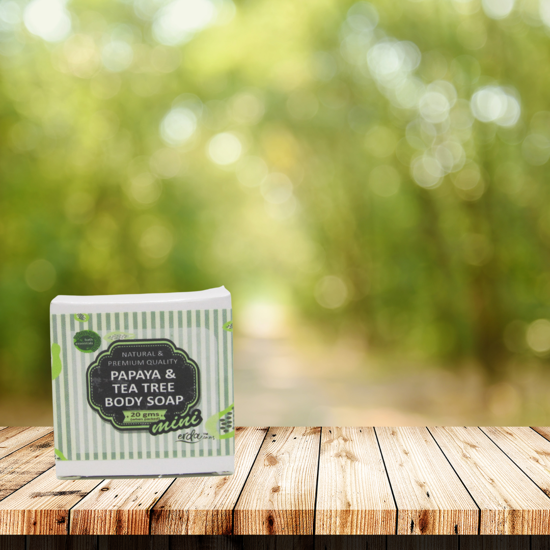 RIMURIMU Herbal Papaya & Tea Tree Classic Soap MINI - COMBO 10 for $12 only