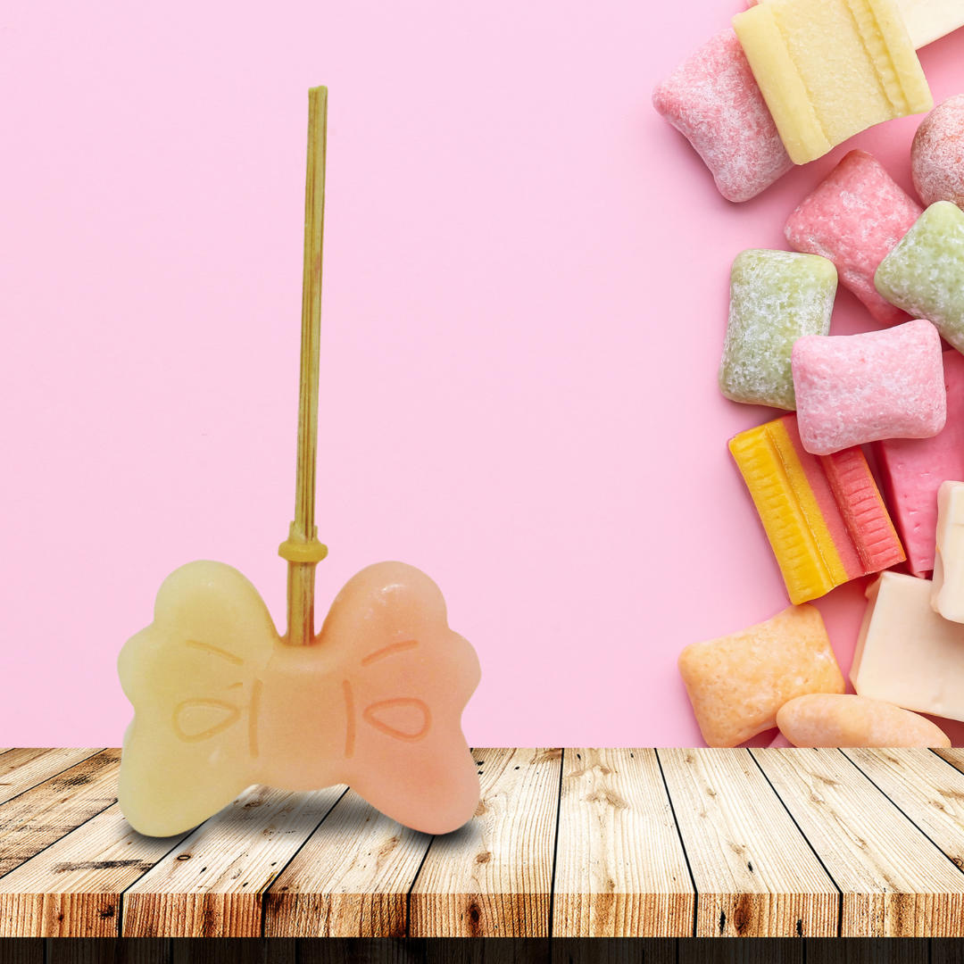 RIMURIMU Handmade Kids Pink Butterfly Candy Natural Soap