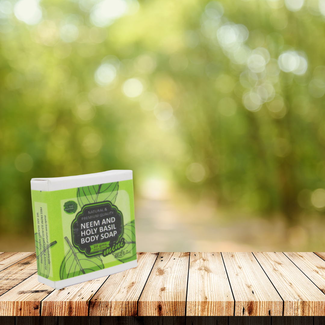 RIMURIMU Herbal Neem & Holy Basil Classic Soap MINI - COMBO 10 for $12 only