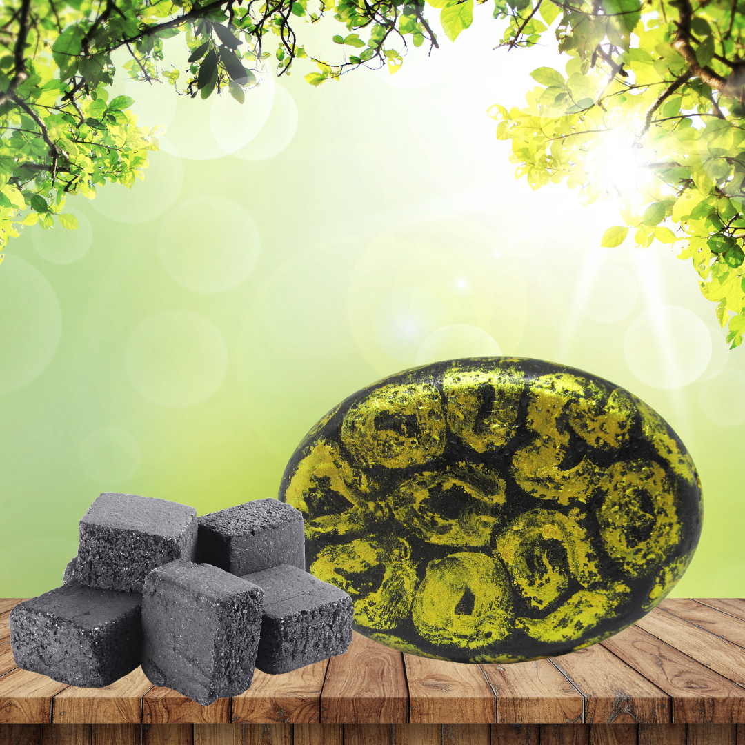 RIMURIMU Handmade Charcoal Soap GOLD Designer Bath Soap