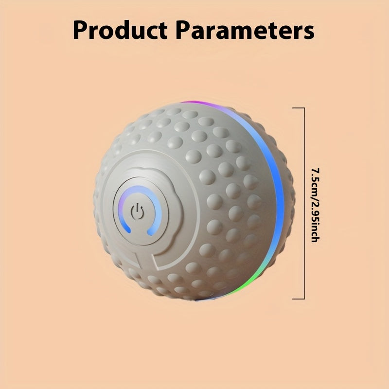 Automatic Bouncing Ball Dog Toy – USB Rechargeable Interactive Play Ball