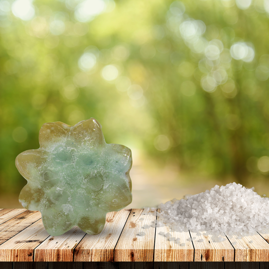 RIMURIMU Handmade Epsom & Dead Sea Salt Designer Bath Soap