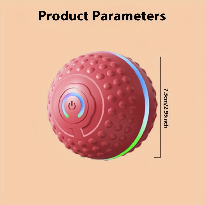 Automatic Bouncing Ball Dog Toy – USB Rechargeable Interactive Play Ball