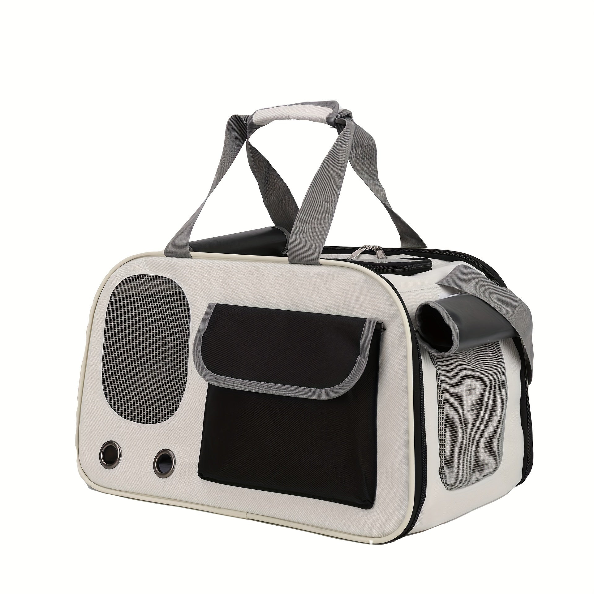 Portable Ventilated Pet Carrier Bag for Cats & Small Dogs