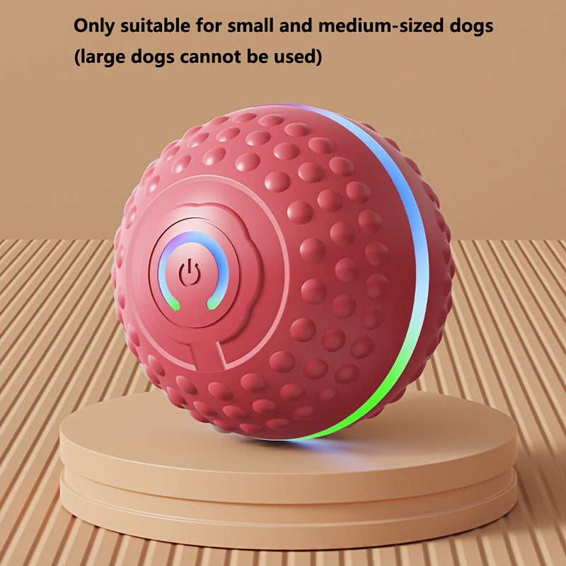 Automatic Bouncing Ball Dog Toy – USB Rechargeable Interactive Play Ball