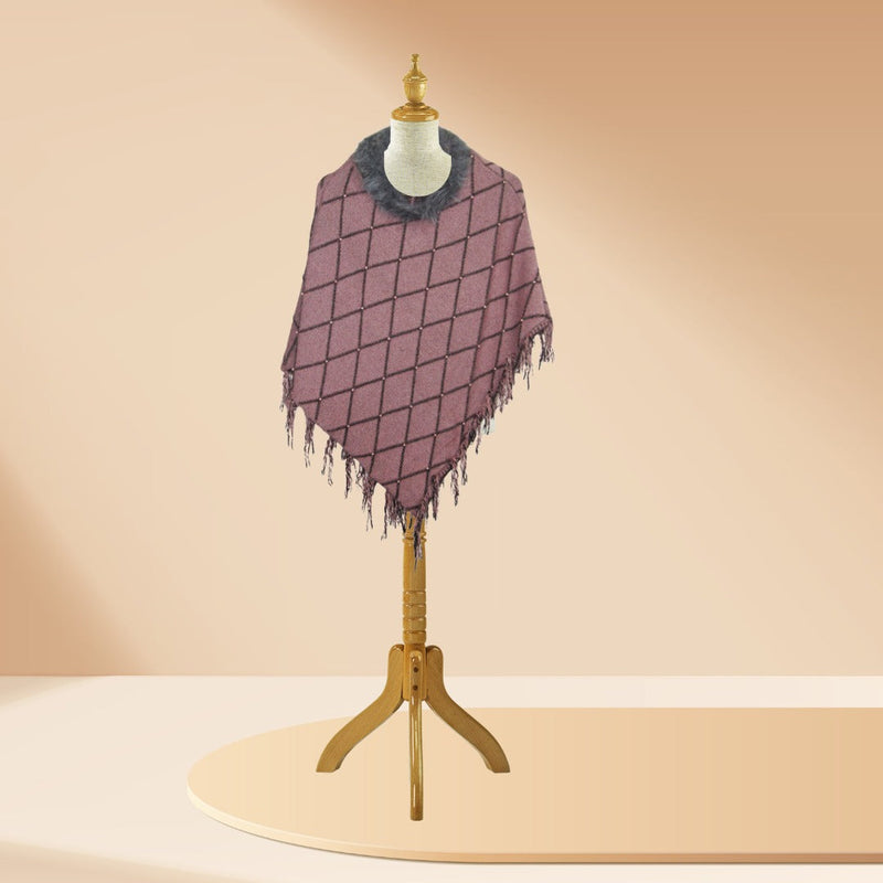 Poncho - Light Magenta