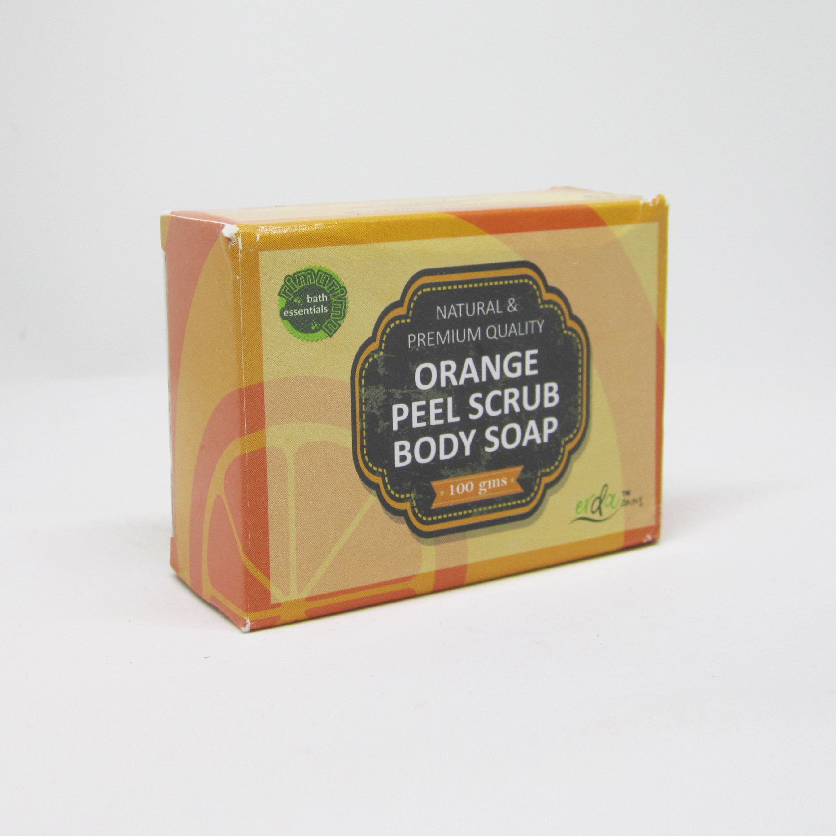 RIMURIMU Herbal Orange Peel Scrub Bath Soap - COMBO 10 for $34.99 only