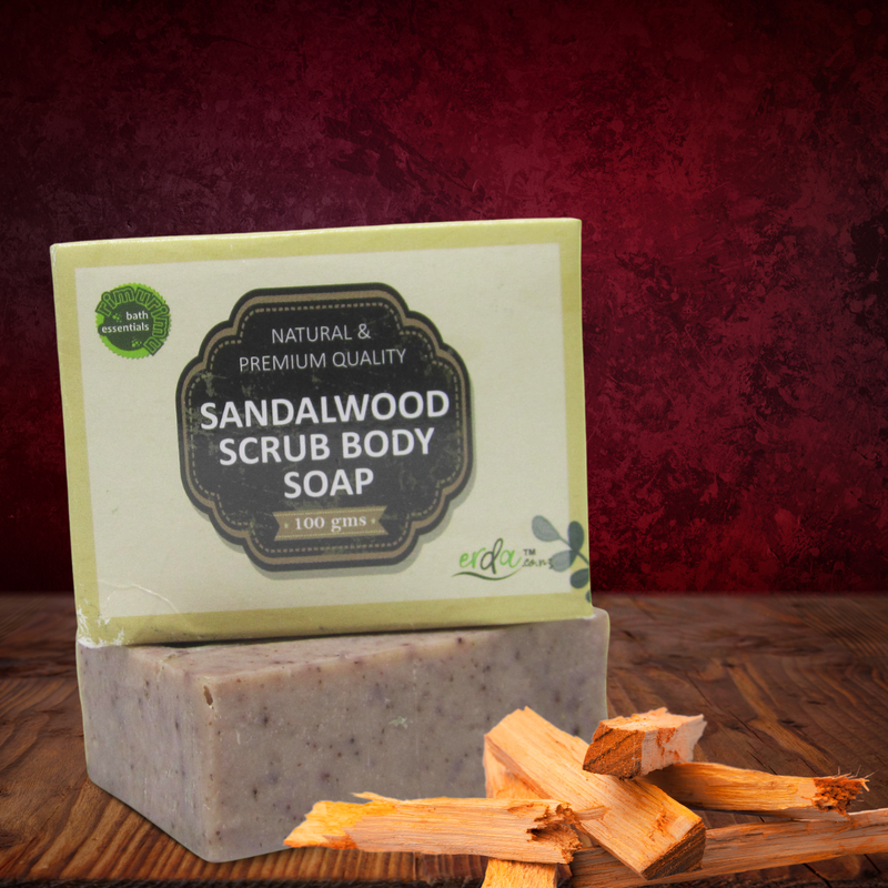 RIMURIMU Herbal Sandalwood Scrub Bath Soap - COMBO 10 for $34.99 only