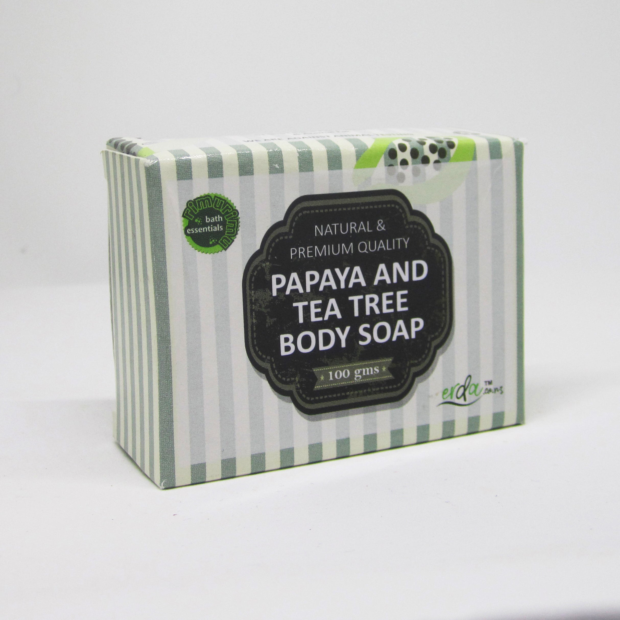 RIMURIMU Herbal Papaya & Tea Tree Bath Soap - COMBO 10 for $34.99 only