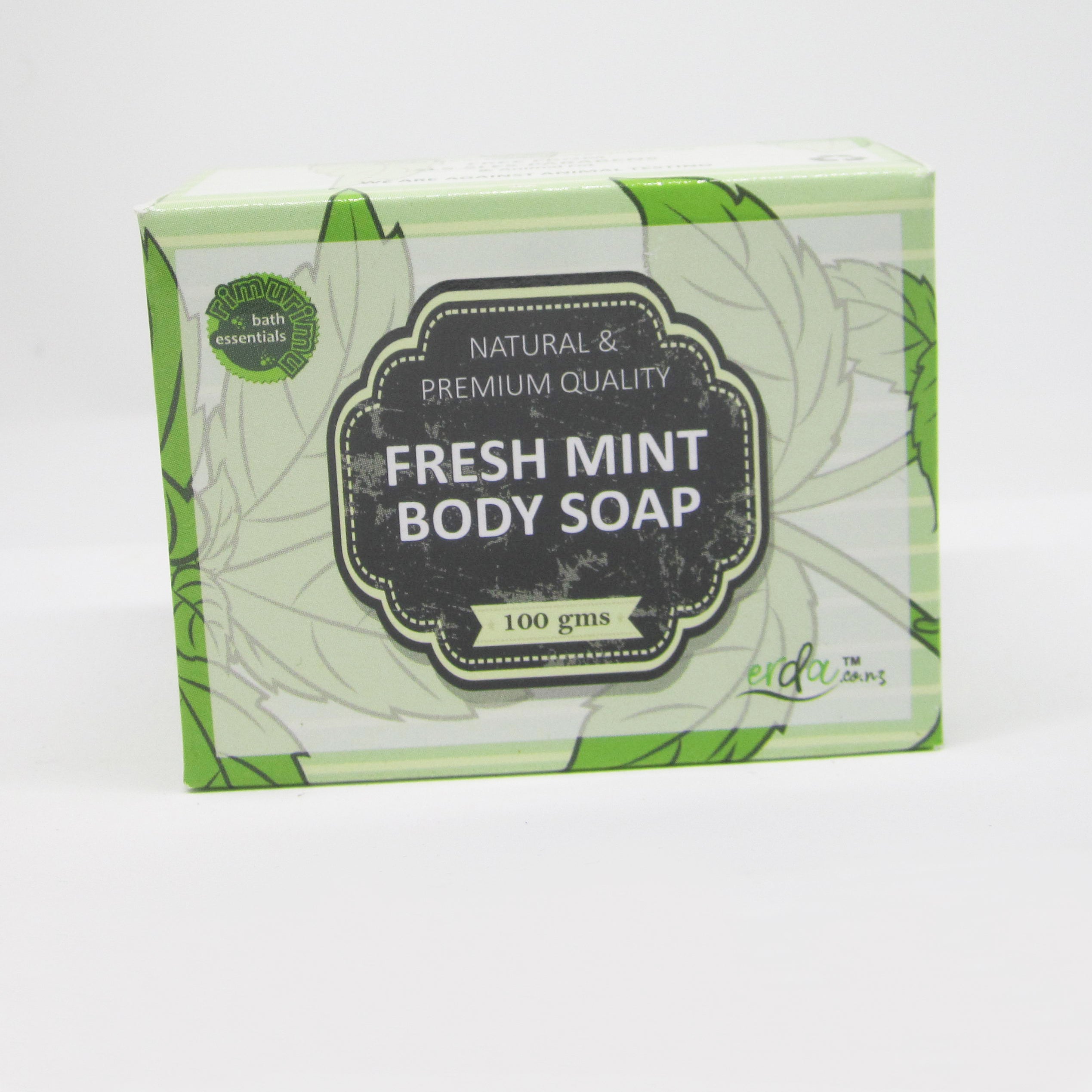 RIMURIMU Handmade Fresh Mint Bath Soap - COMBO 10 for $34.99 only