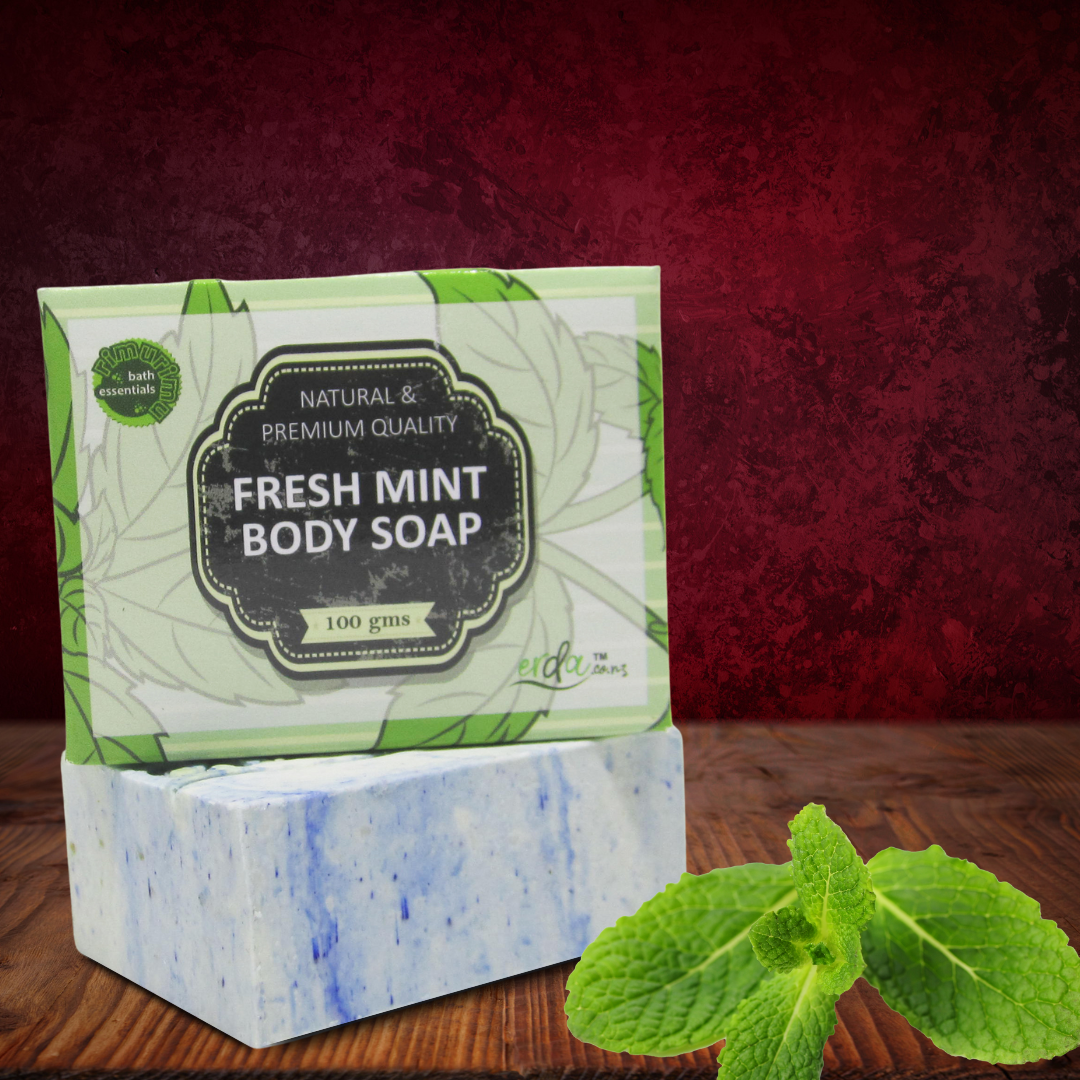 RIMURIMU Handmade Fresh Mint Bath Soap - COMBO 10 for $34.99 only