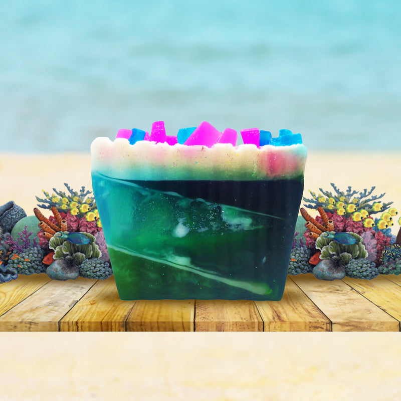 RIMURIMU Handmade Deep Sea Coral Style Designer Bath Soap