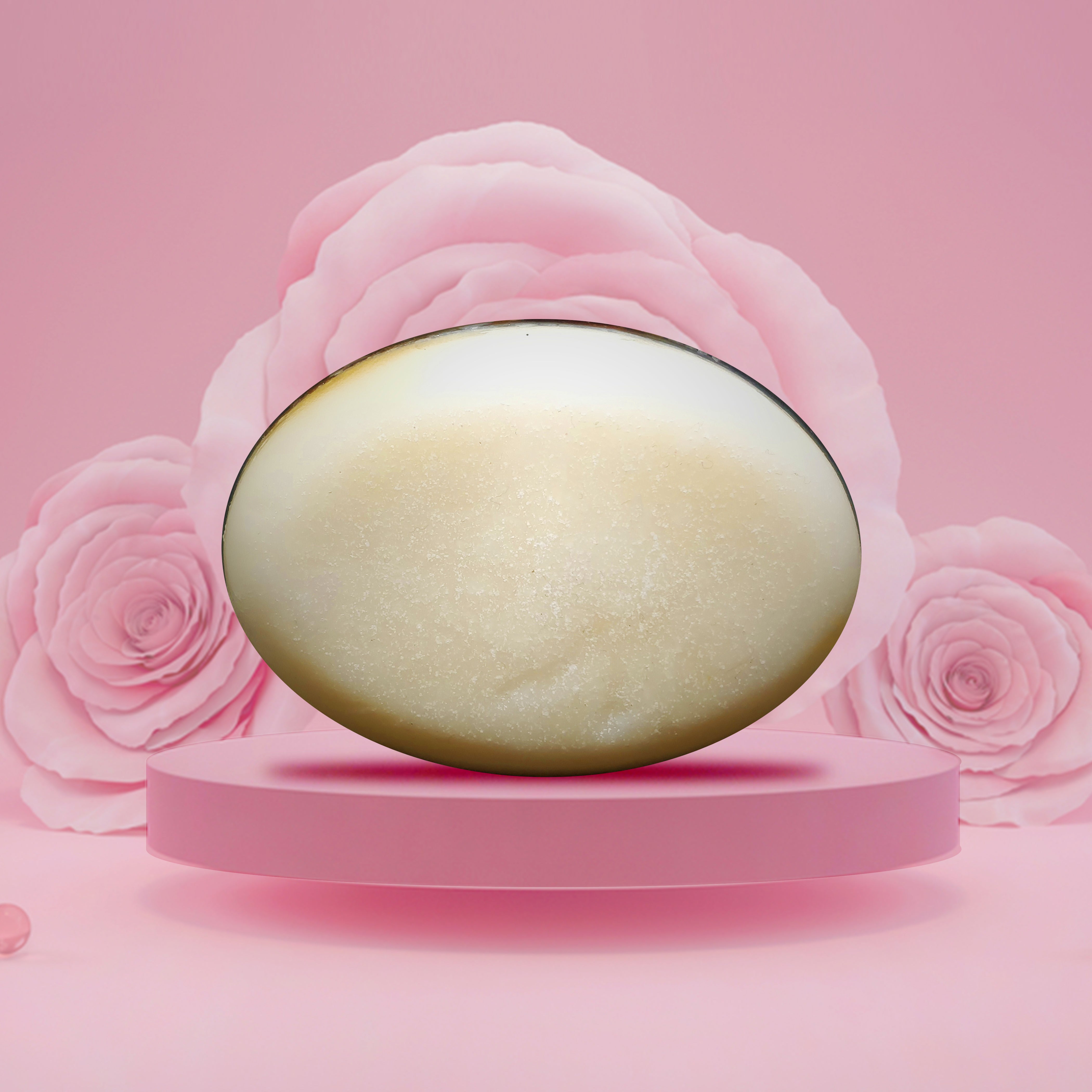 RIMURIMU Handmade Botanical Rose & Coconut Designer Bath Soap