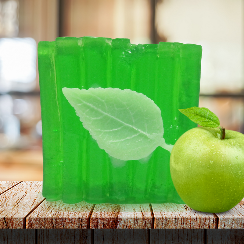 RIMURIMU Handmade Natural Green Apple Exclusive Soaps