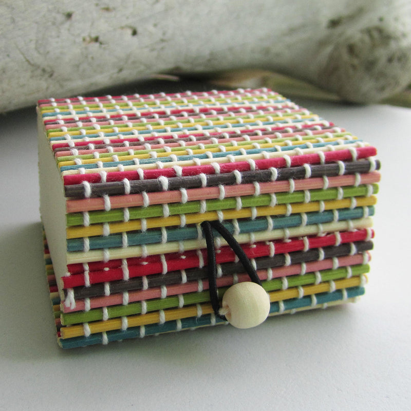 Vintage Bamboo Organizer - (Multicolour)
