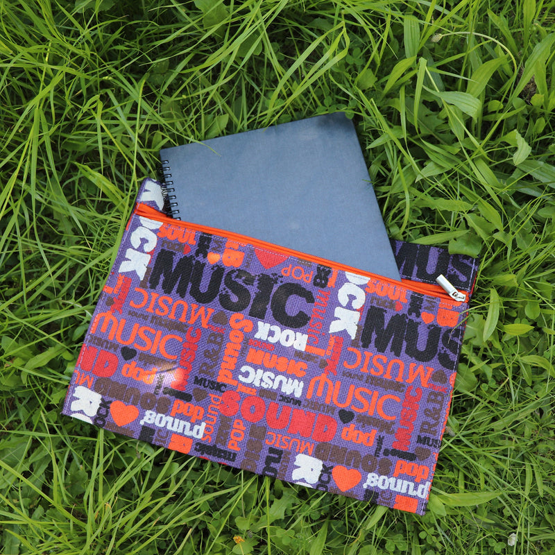 Jute Folder Rock N Roll (Prpl) - Big