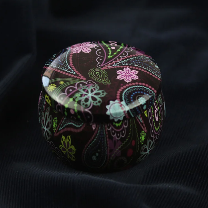 Recyclable Purple Nicro Bohemia Iron Box