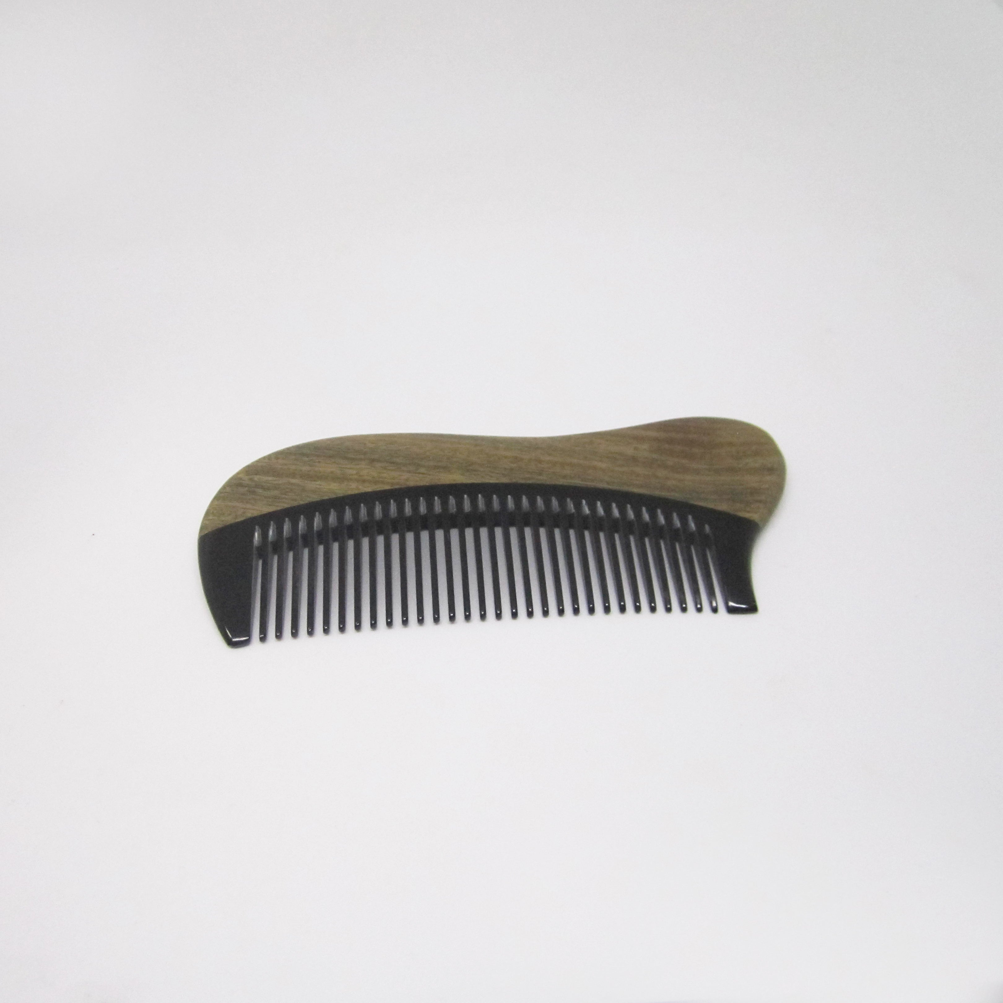 Tibet Hand Carved Yak Horn Combs Designer Handheld - Style 1
