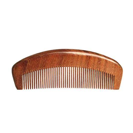 Handmade Sandalwood Curve Handy Regular Comb