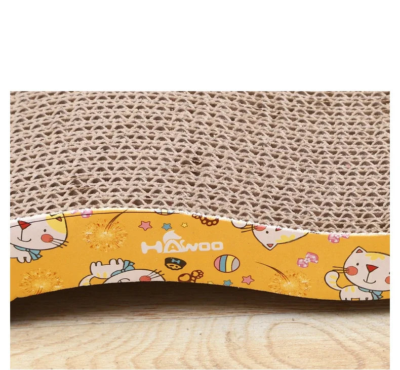 New bowl cat scraper sharpening claw cardboard corrugated board scratch-resistant cat scratch board Cat toy sofa cushion bed