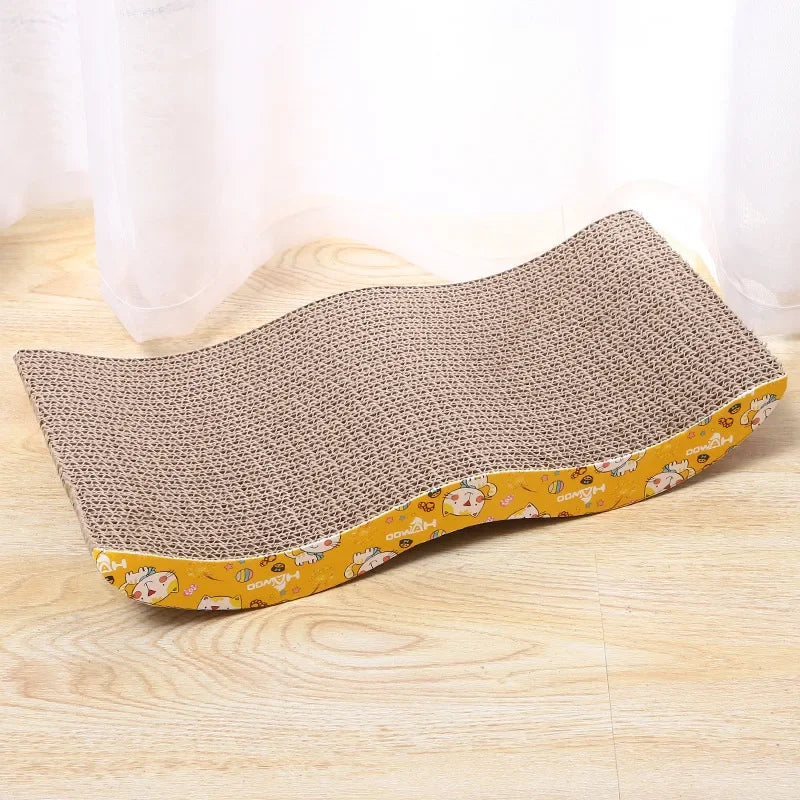 New bowl cat scraper sharpening claw cardboard corrugated board scratch-resistant cat scratch board Cat toy sofa cushion bed