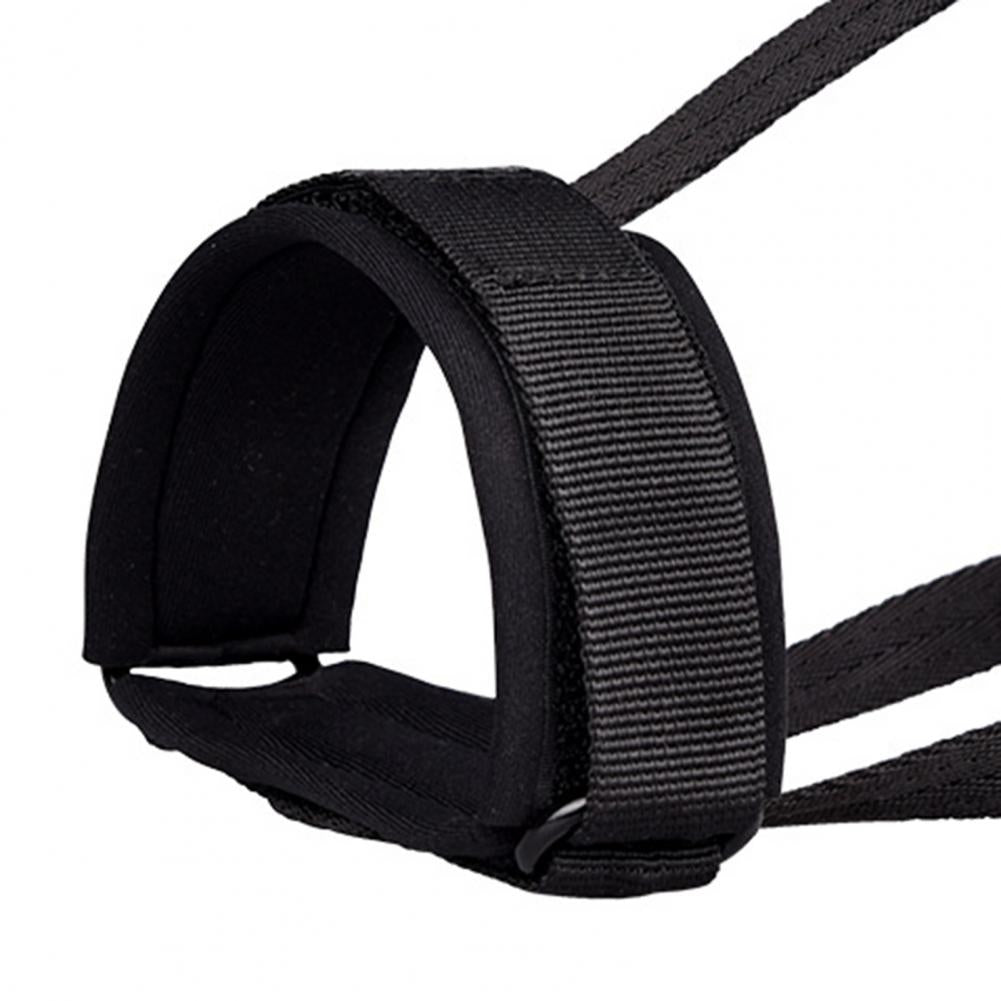 Adjustable Dog Muzzle Buckle Design Breathable Elastic Soft Nylon Puppy Anti-Biting Mouth Cover for Small Medium Large Dogs