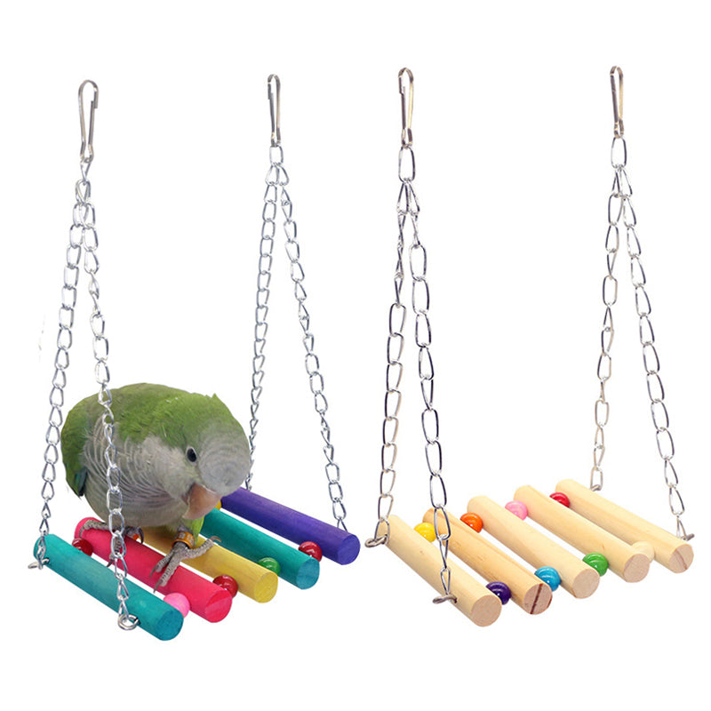Birds Toy Pet Bird Parrot Parakeet Budgie Cockatiel Cage Hut Nest papegaaien speelgoed Hammock Swing Hanging Toy Pet Supplies
