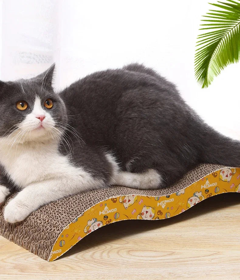 New bowl cat scraper sharpening claw cardboard corrugated board scratch-resistant cat scratch board Cat toy sofa cushion bed