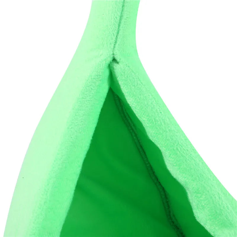 Banana shaped pet bed house - multicolor