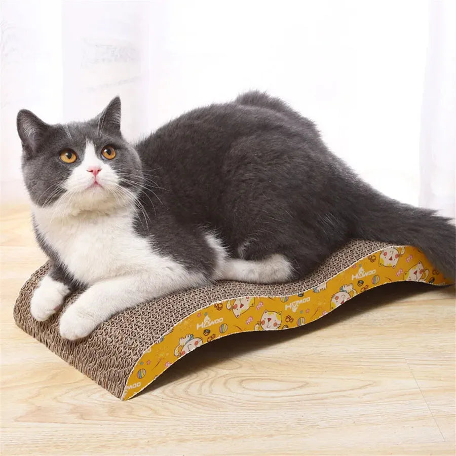 New bowl cat scraper sharpening claw cardboard corrugated board scratch-resistant cat scratch board Cat toy sofa cushion bed