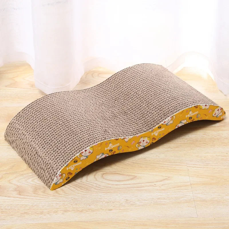 New bowl cat scraper sharpening claw cardboard corrugated board scratch-resistant cat scratch board Cat toy sofa cushion bed