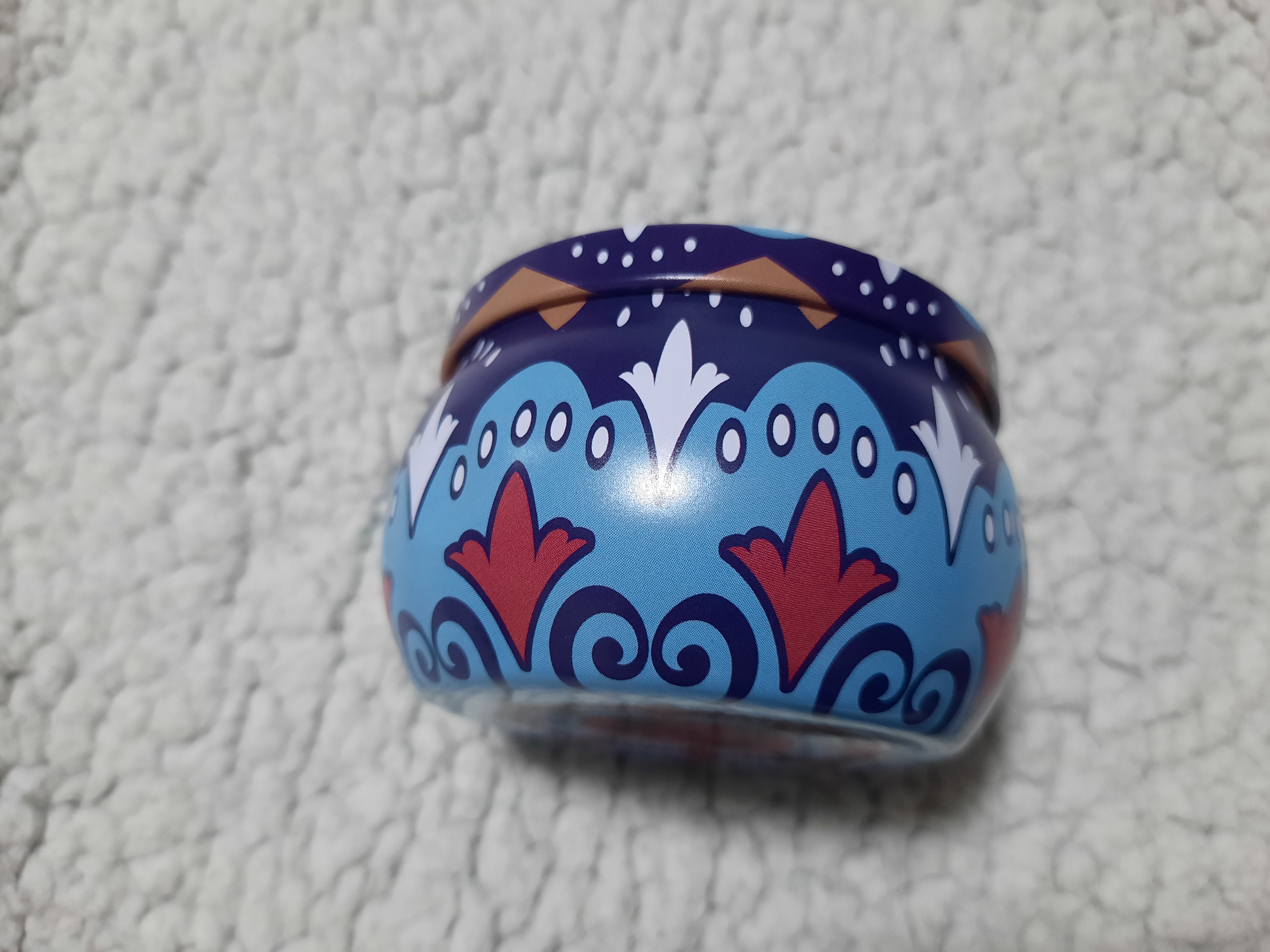 Recyclable Blue & Pink Design Iron Box