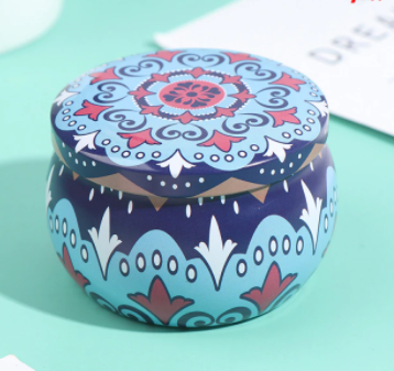 Recyclable Blue & Pink Design Iron Box