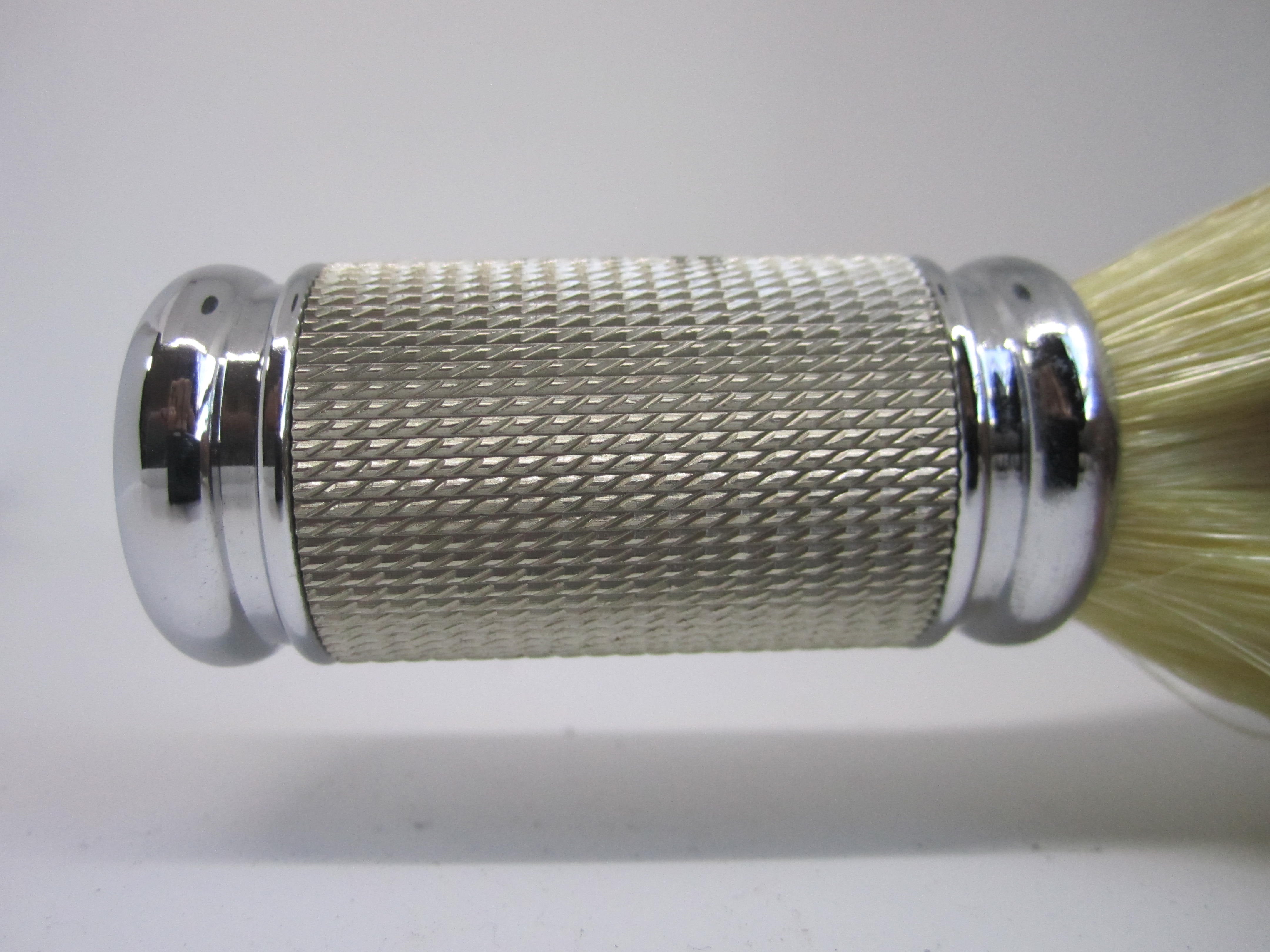 Pearl Pure Boar Hair Shaving Brush (SILVER RITZ)