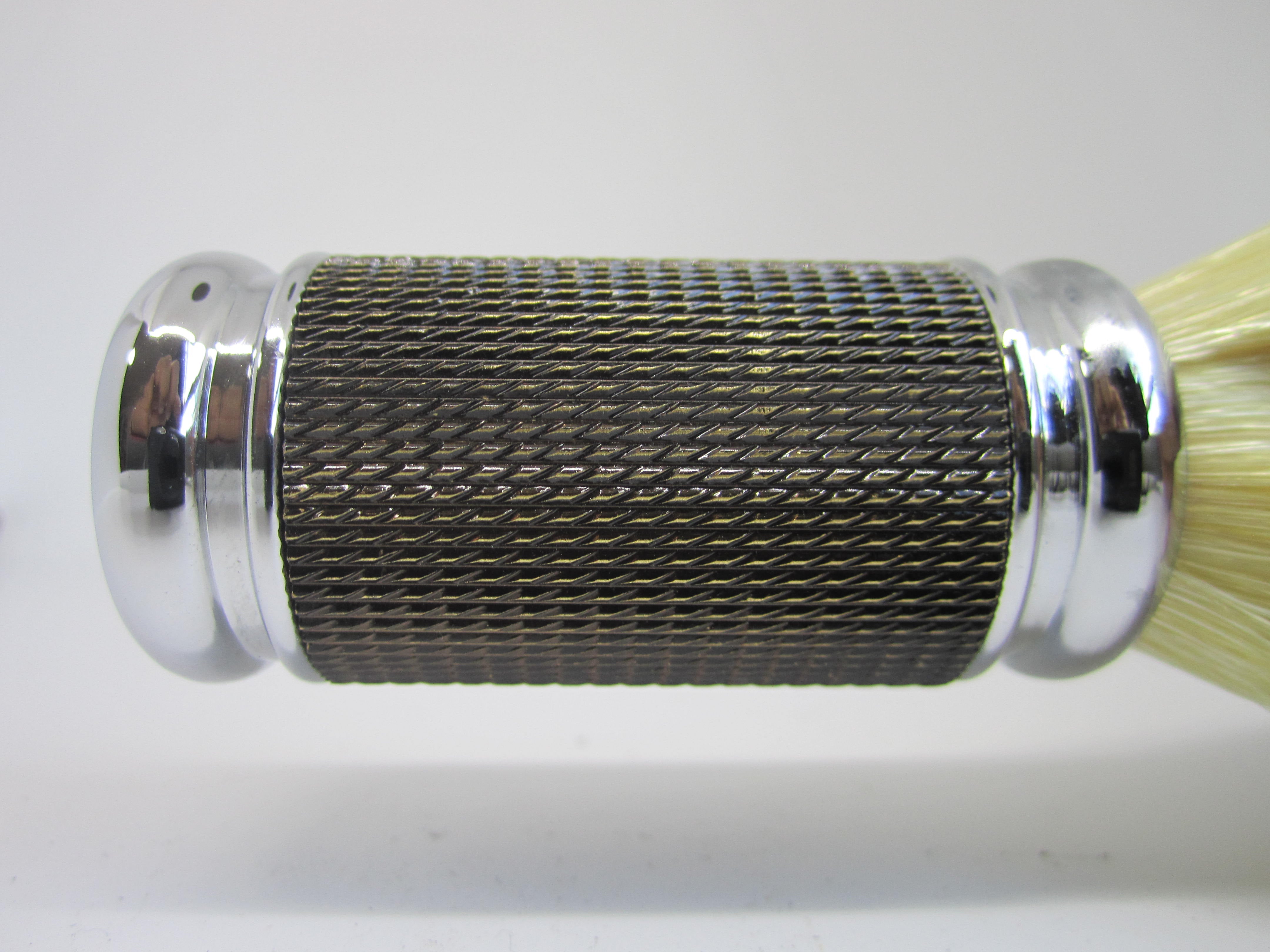 Pearl Pure Boar Hair Shaving Brush (BLACK DOTS)