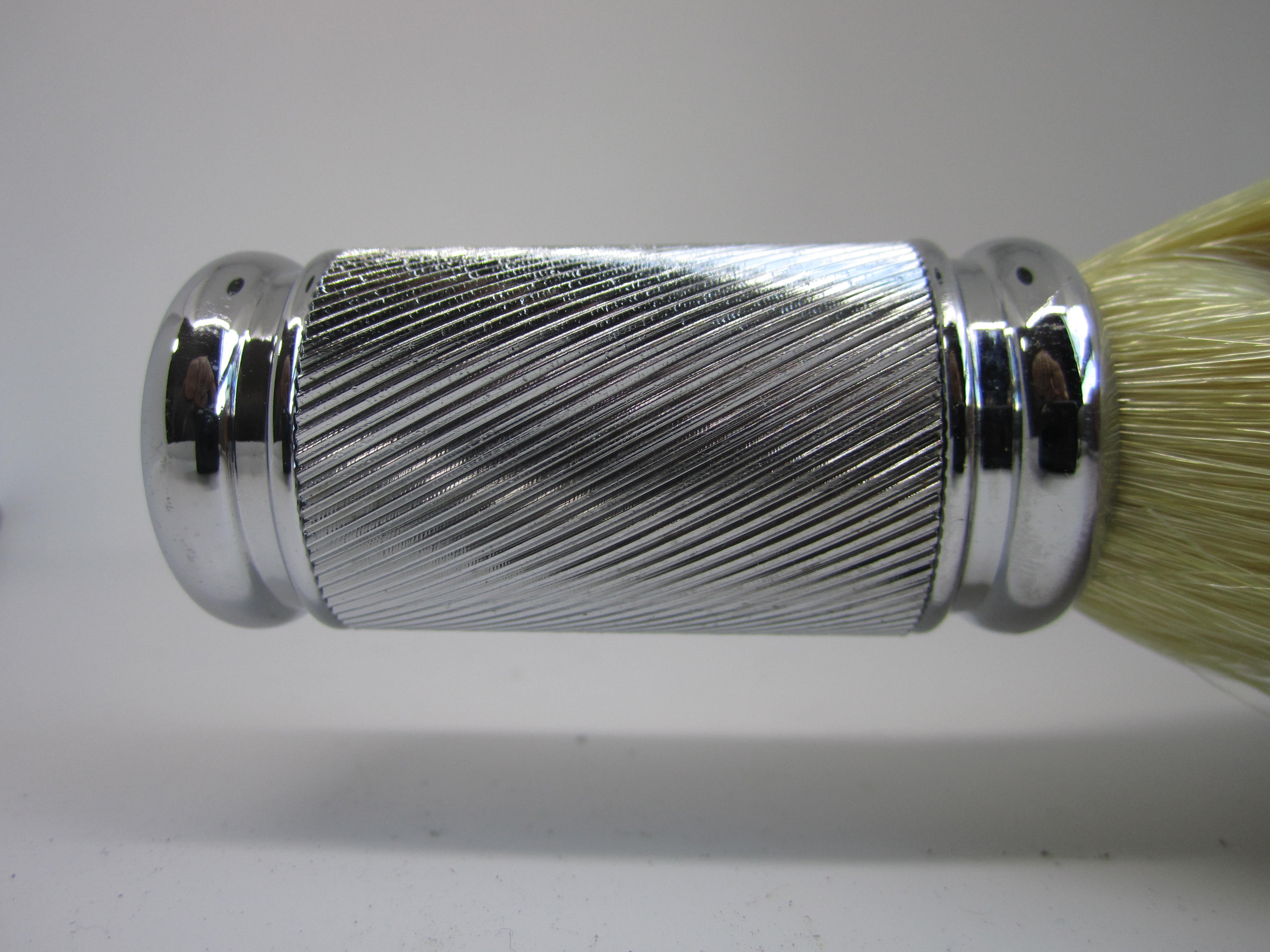 Pearl Pure Boar Hair Shaving Brush (SILVER CURL)