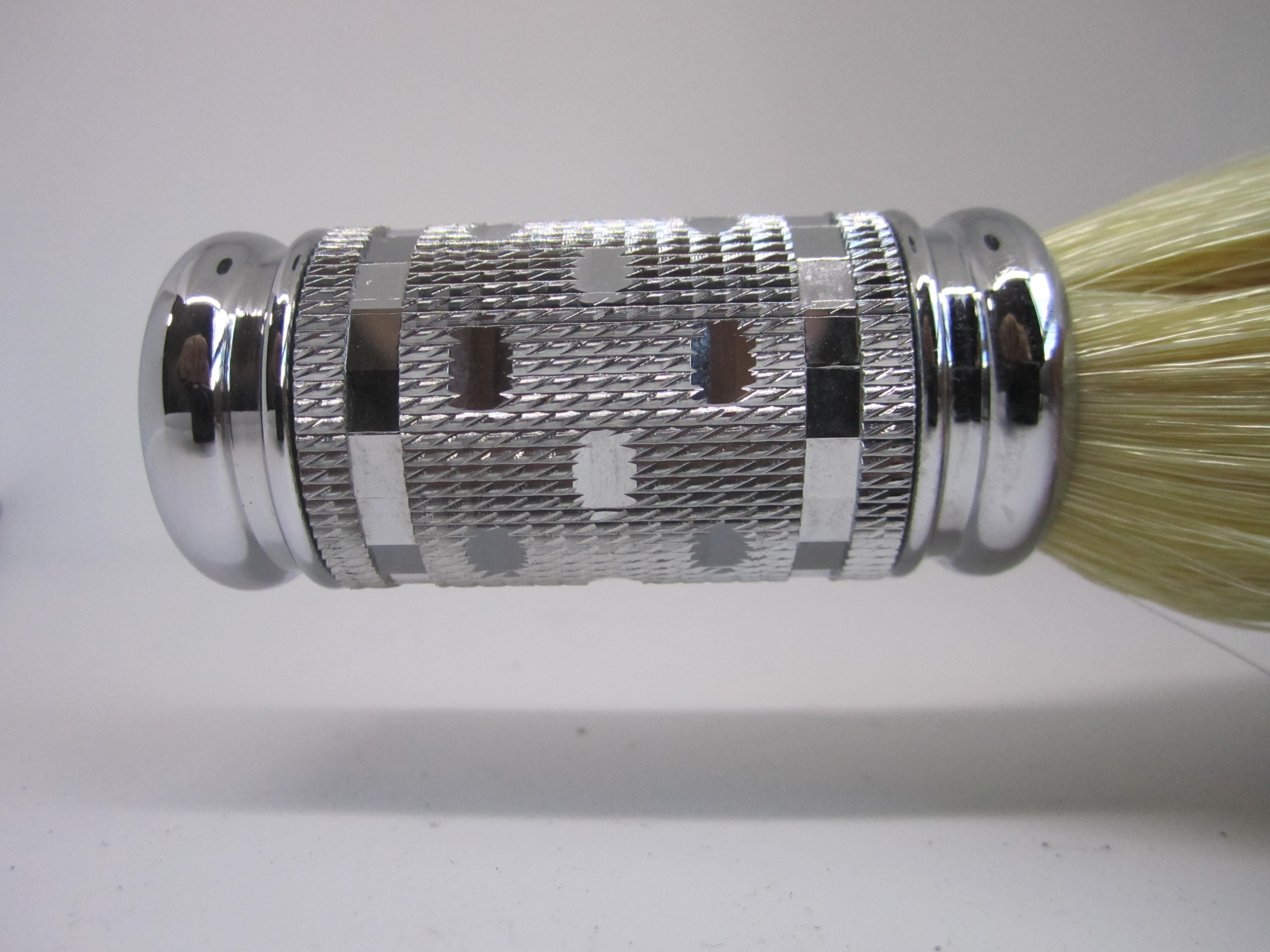 Pearl Pure Boar Hair Shaving Brush (SILVER TAONGA)