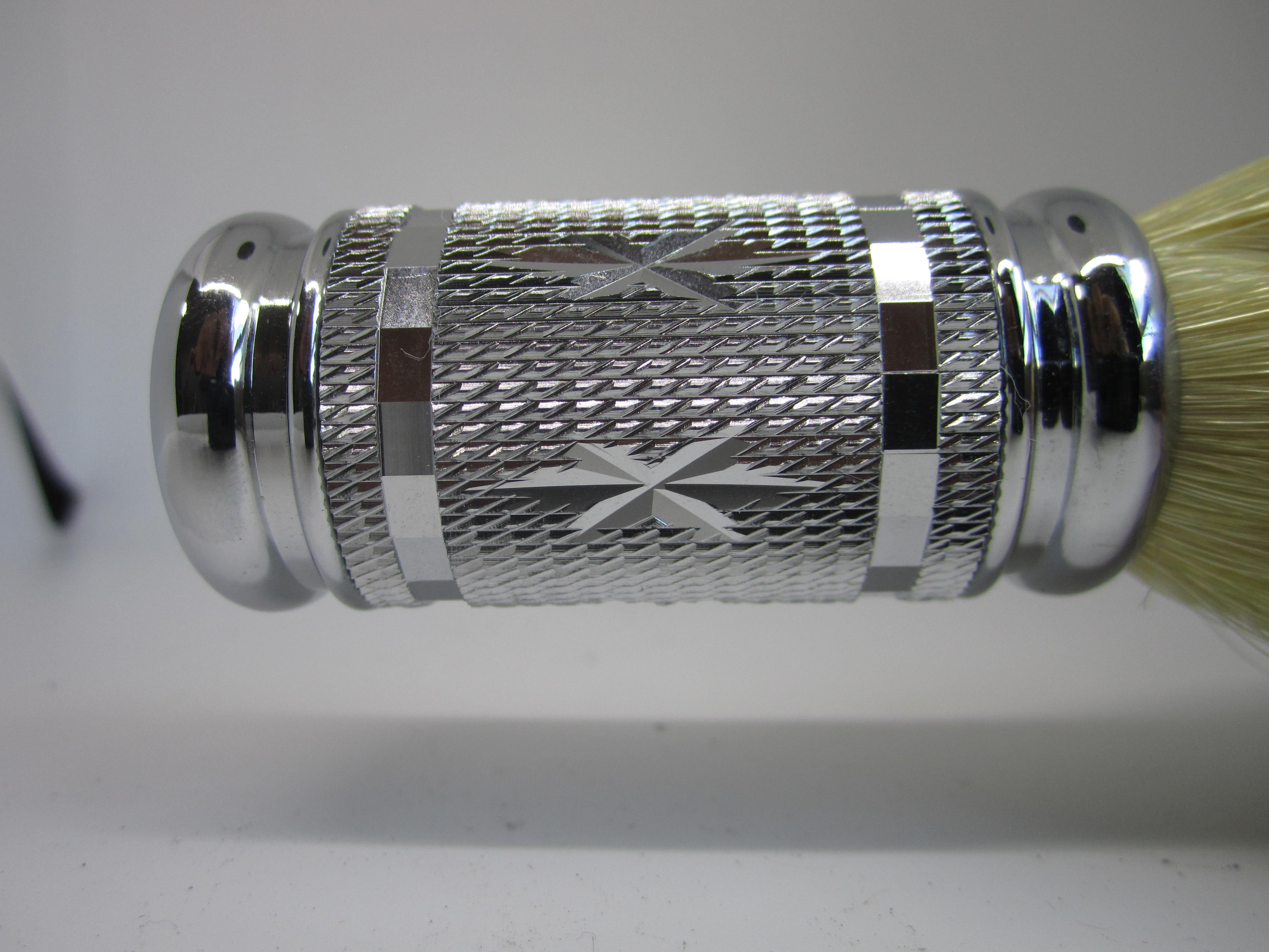 Pearl Pure Boar Hair Shaving Brush (SILVER STAR)