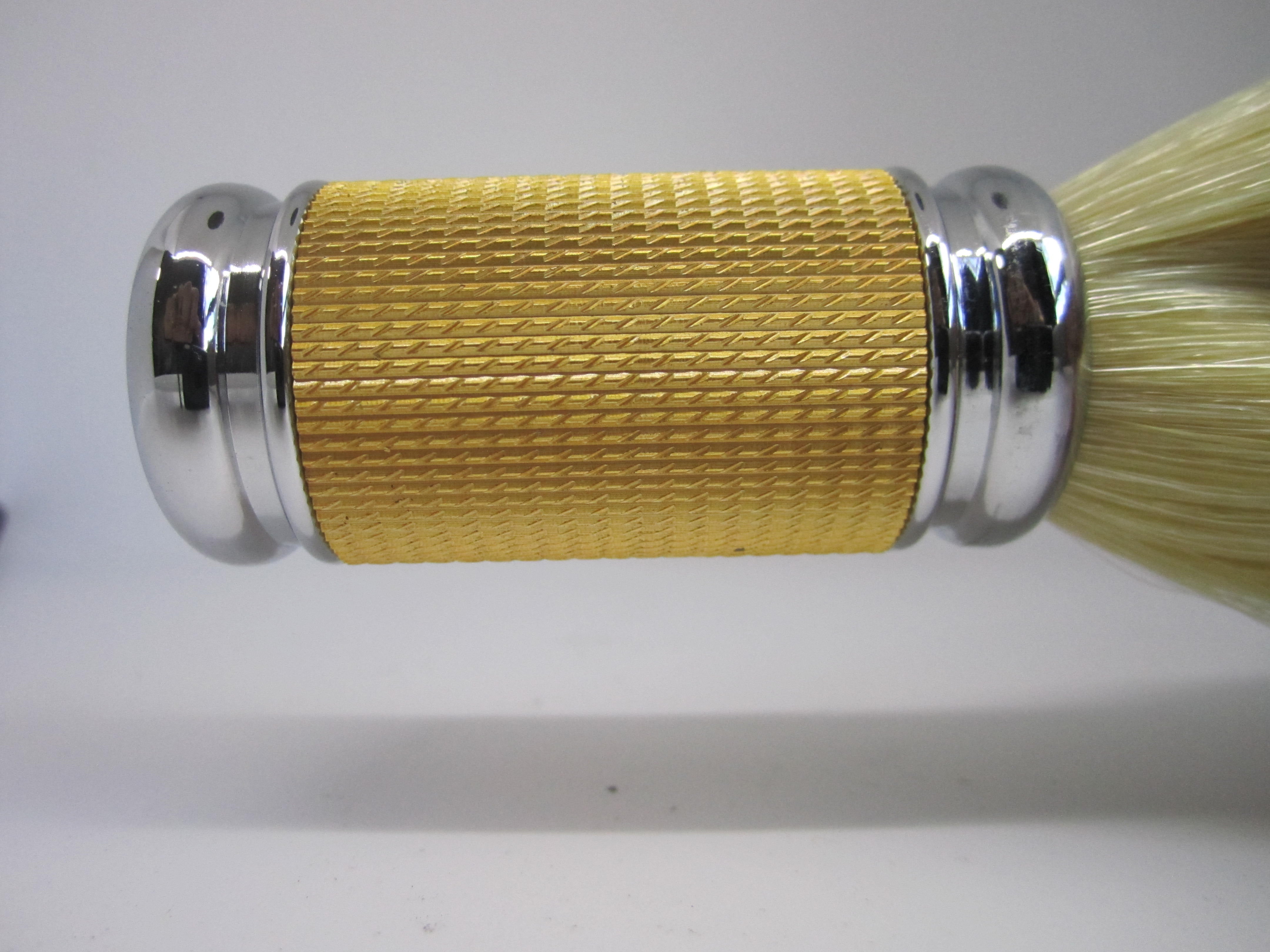 Pearl Pure Boar Hair Shaving Brush (Yellow)